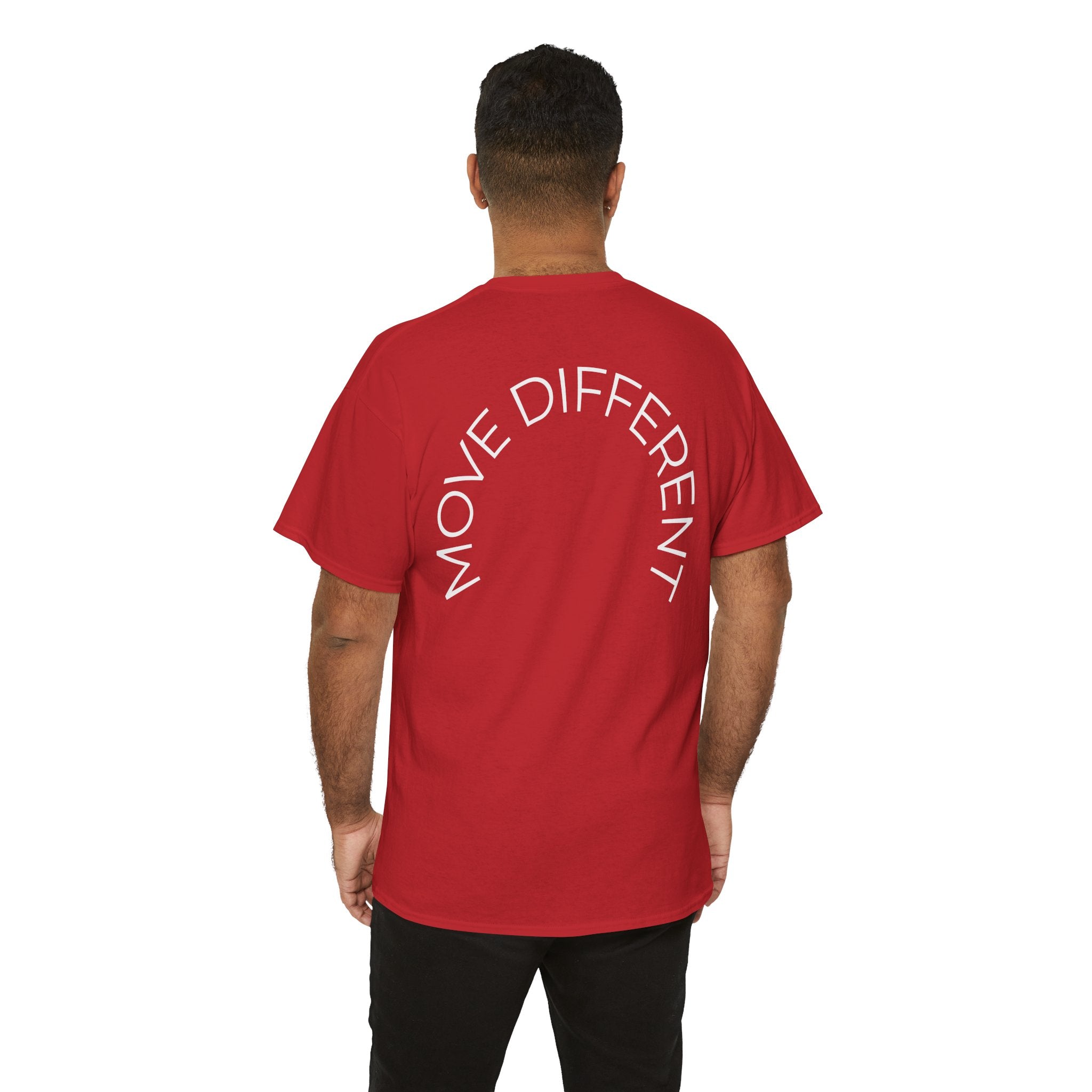 Move Diff T-Shirt — Minimalist Back Print Tee