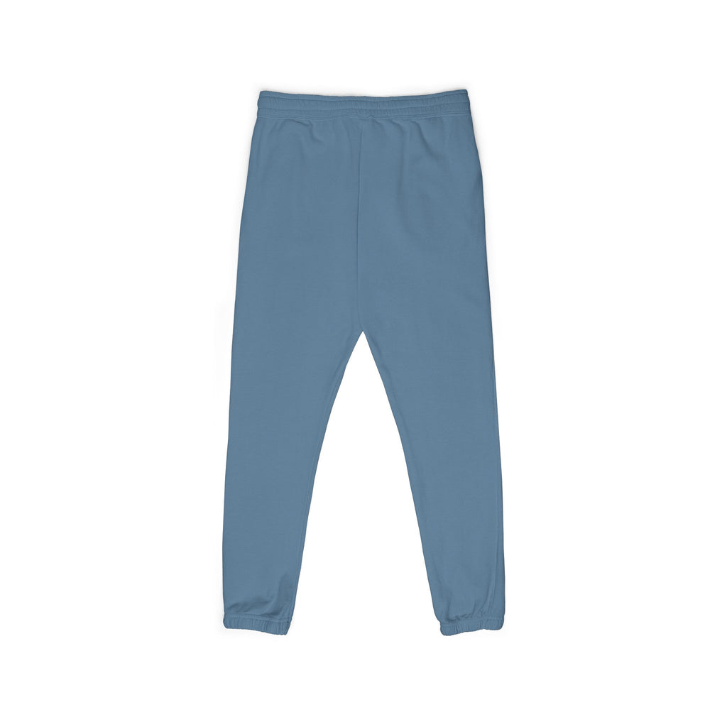 Emberstone Charcoal Fleece Sweatpants — 'MERRION' Minimal Logo Joggers