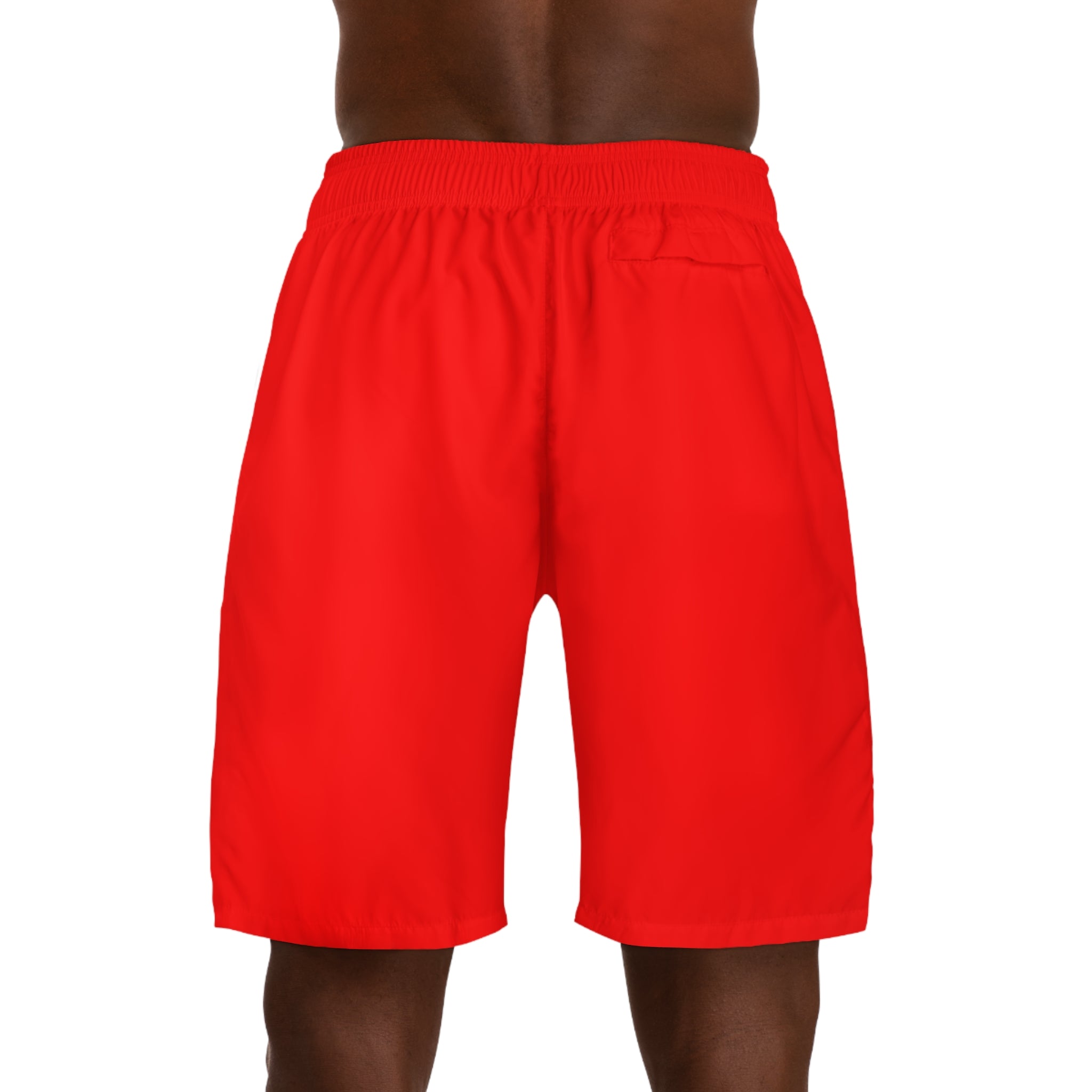Motion Logo Jogger Shorts – Red Athletic Men's Performance Shorts