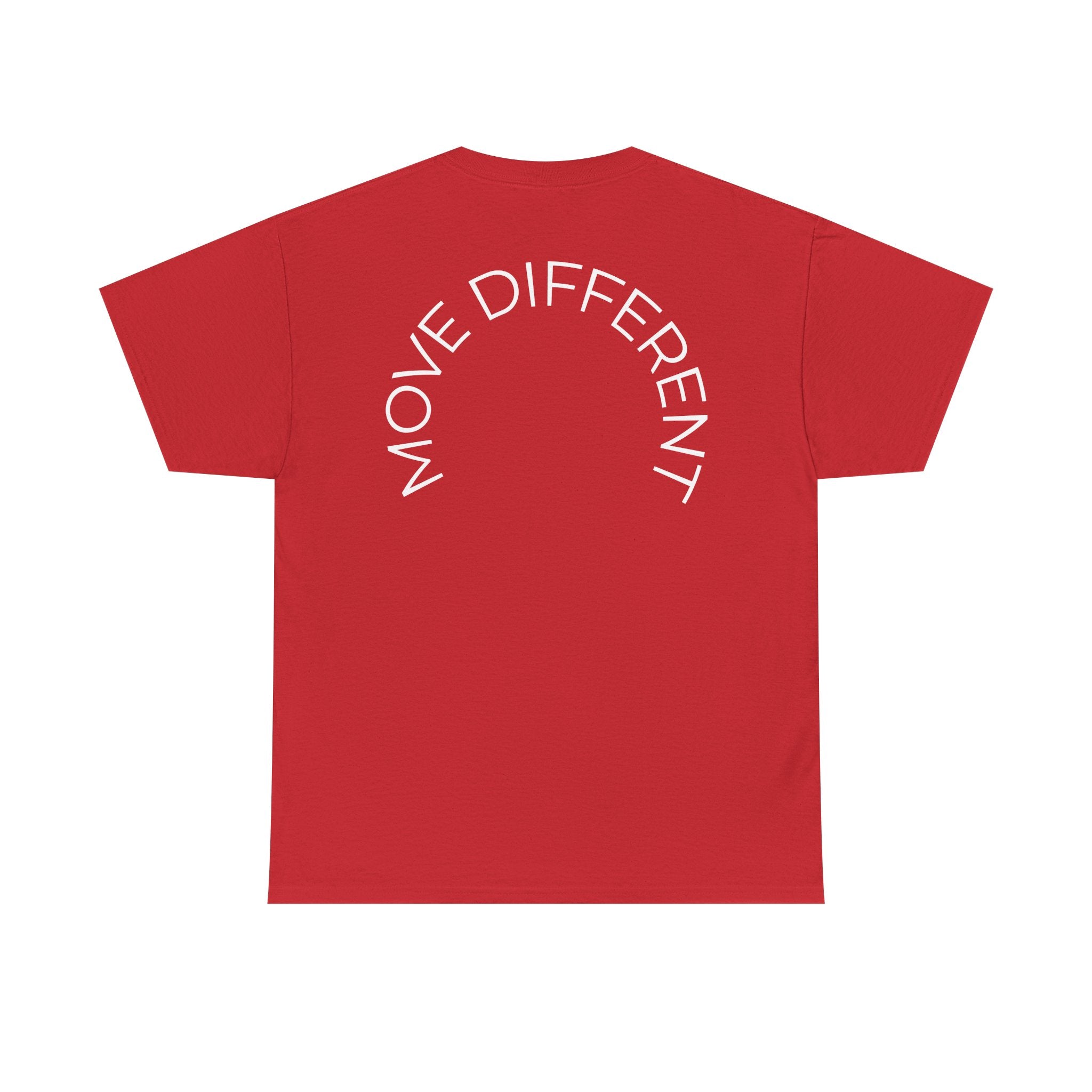 Move Diff T-Shirt — Minimalist Back Print Tee